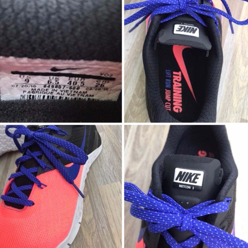 NWT Nike Metcon 3 Lava Glow WMNS - Picture 7 of 7
